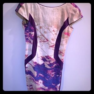 David Peck cap sleeve dress. NWT